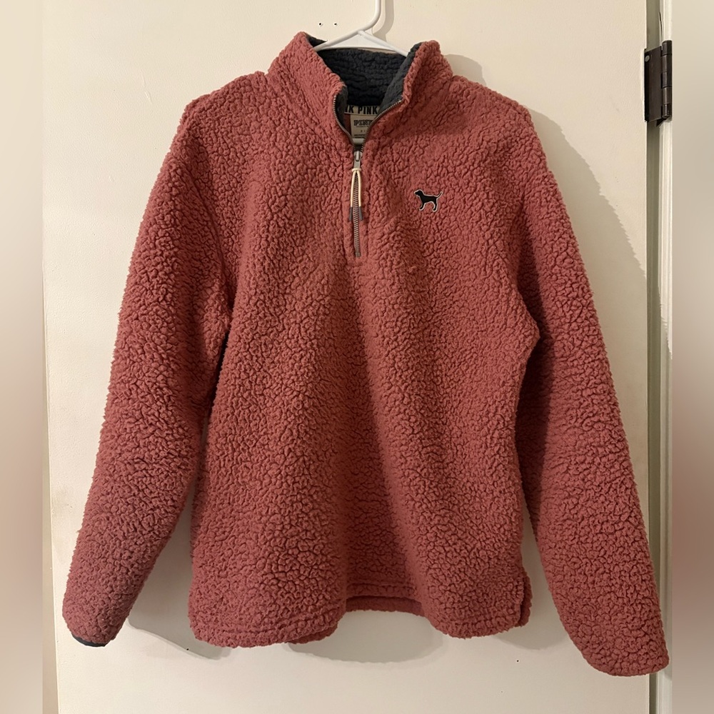 Victoria's Secret Pink Sherpa Pullover